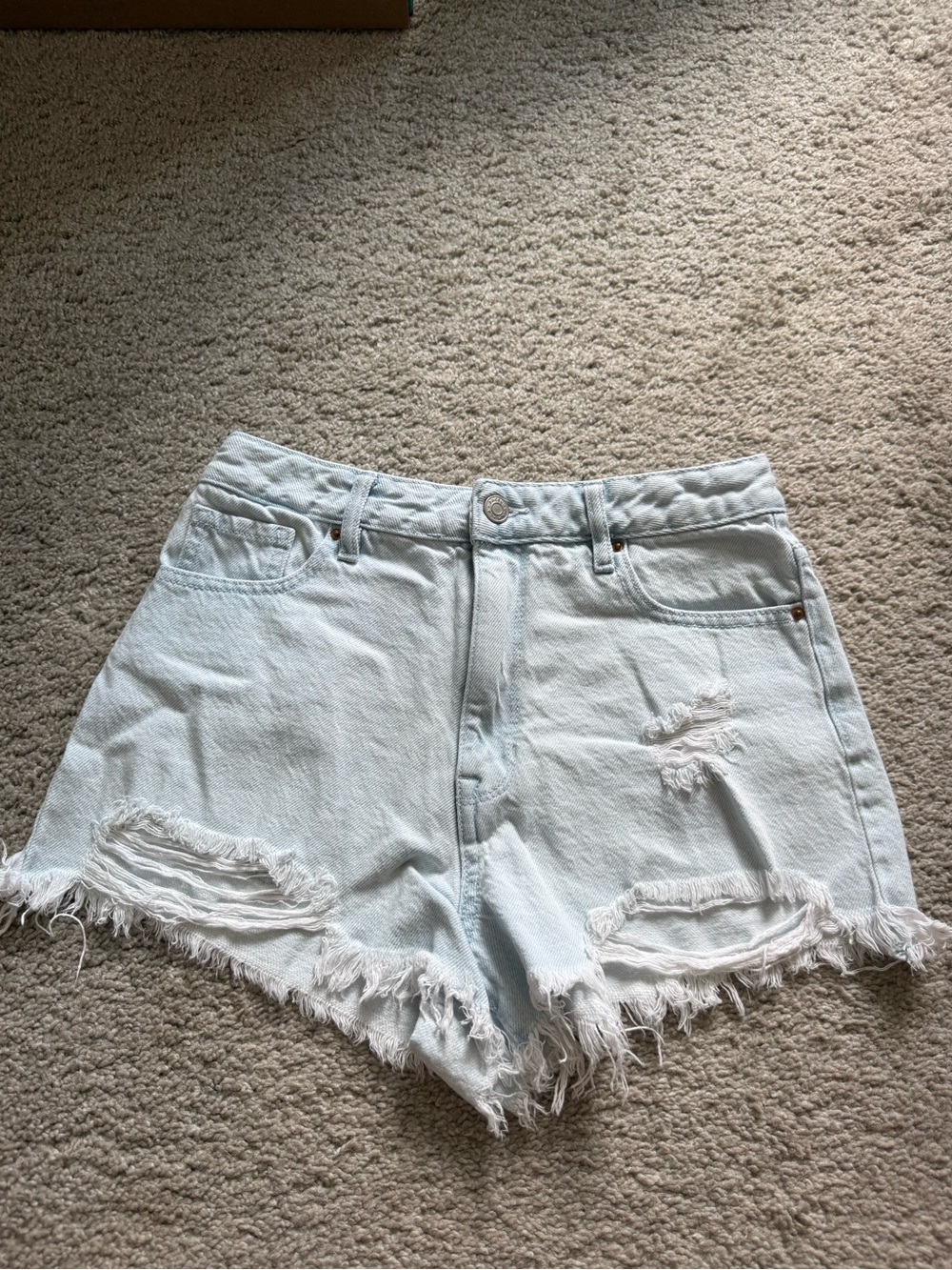 Pacsun High Rise Festival Jean Shorts